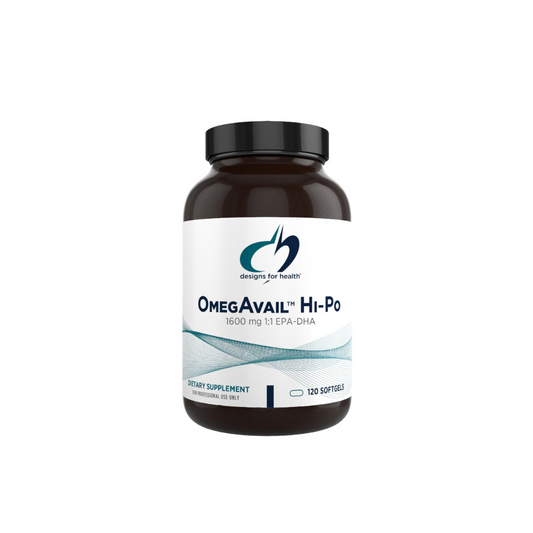 Designs For Health OmegAvail™ Hi-Po Omega 3 (120)