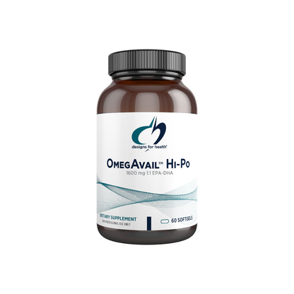 Designs For Health OmegAvail™ Hi-Po Omega 3 (120)