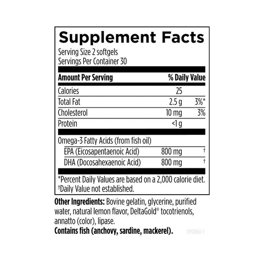 Designs For Health OmegAvail™ Hi-Po Omega 3 (120)